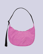 BAGGU - Medium Nylon Crescent Bag Extra Pink