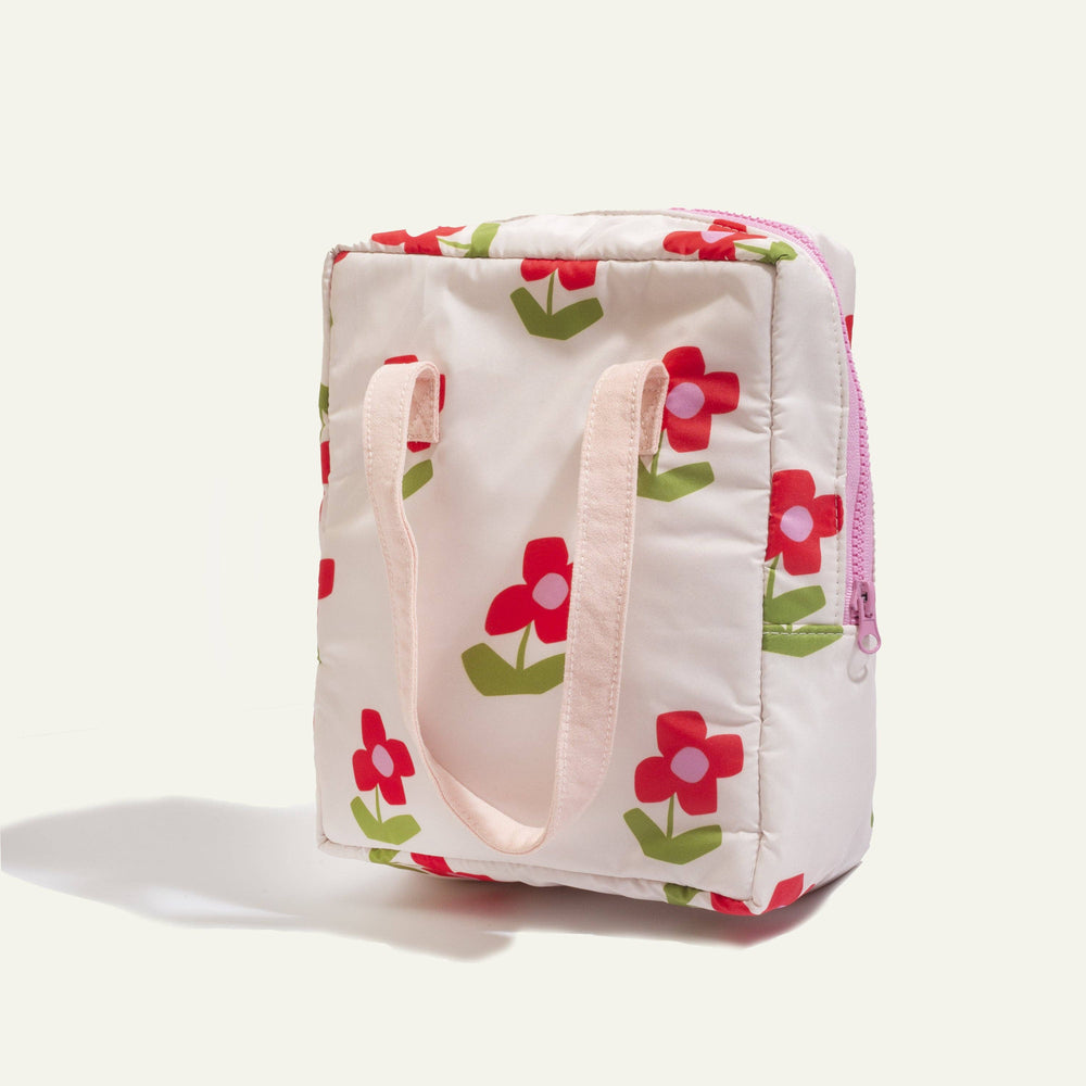 Mon Coeur - Recycled Materials Insulated Flower Lunchbag