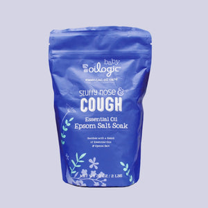 Oilogic - Stuffy Nose & Cough Essential Oil Epsom Salt Soak