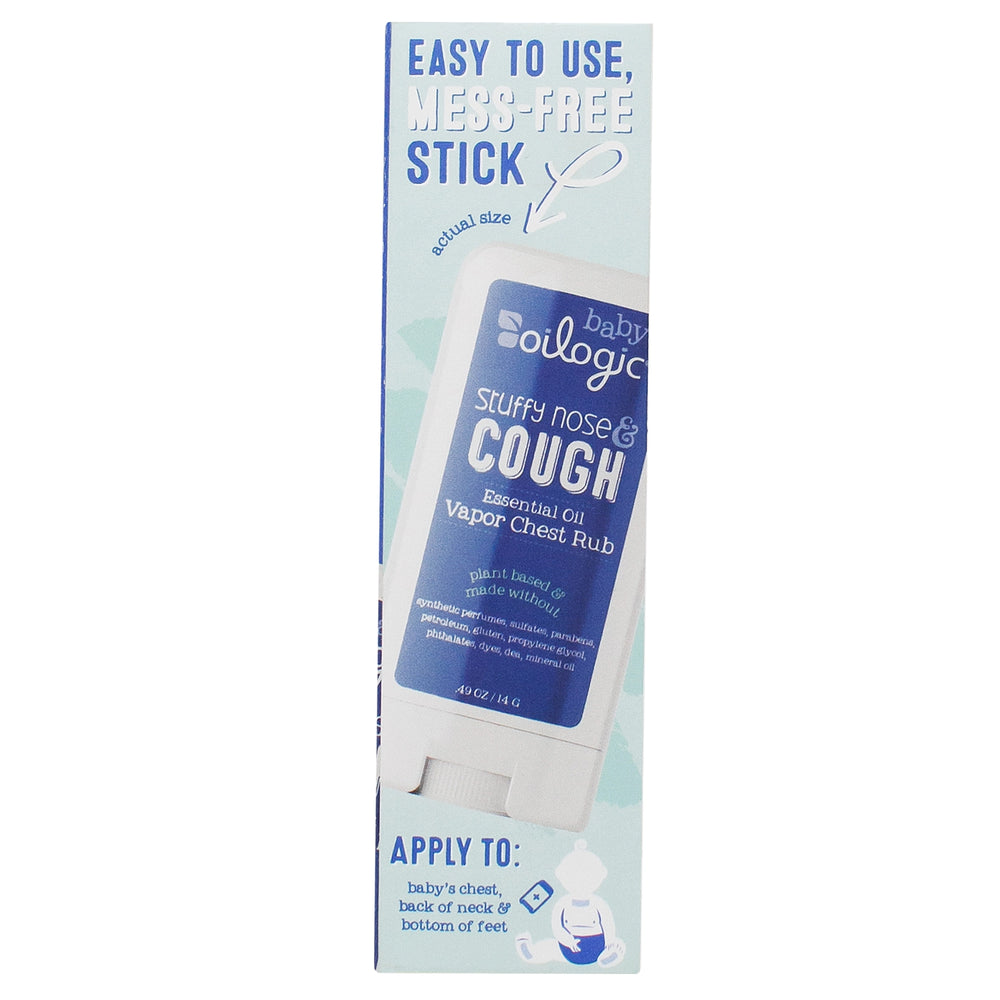 Oilogic - Stuffy Nose & Cough Vapor Chest Rub