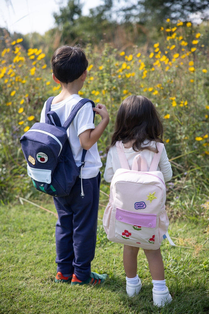 Mon Coeur - Recycled Materials Flower Backpack