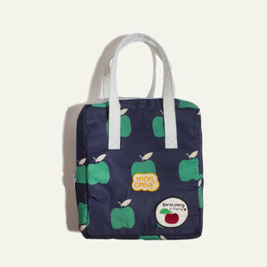 Mon Coeur - Recycled Materials Insulated Apple Lunchbag