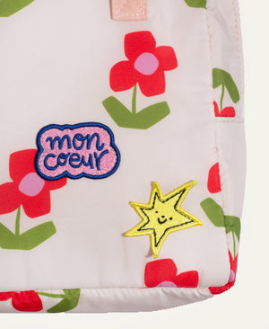 Mon Coeur - Recycled Materials Insulated Flower Lunchbag