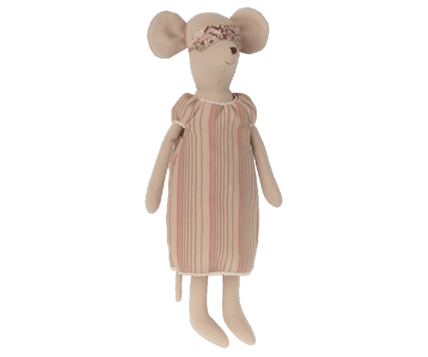 Maileg - Medium mouse, Nightgown