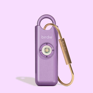 She's Birdie - She's Birdie Personal Safety Alarm: Single / Metallic Purple