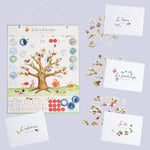 Moulin Roty - Le Jardin Seasonal Magnetic Calendar